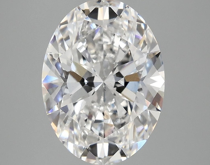 4.09 Carat Oval Shaped Excellent Cut SI1 IGI Certified Lab Grown Diamond