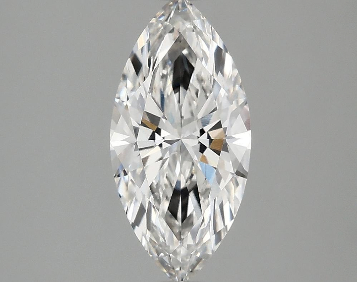 1.51 Carat Marquise Shaped Excellent Cut VVS2 IGI Certified Lab Grown Diamond
