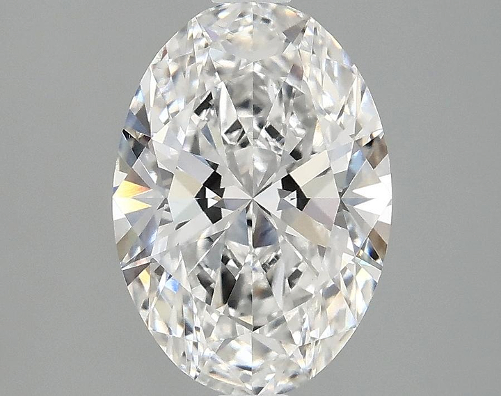 2.1 Carat Oval Shaped Ideal Cut VS1 IGI Certified Lab Grown Diamond