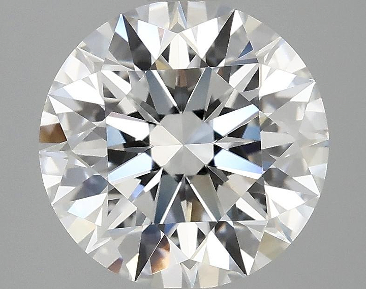 3.07 Carat Round Shaped Ideal Cut VVS2 IGI Certified Lab Grown Diamond