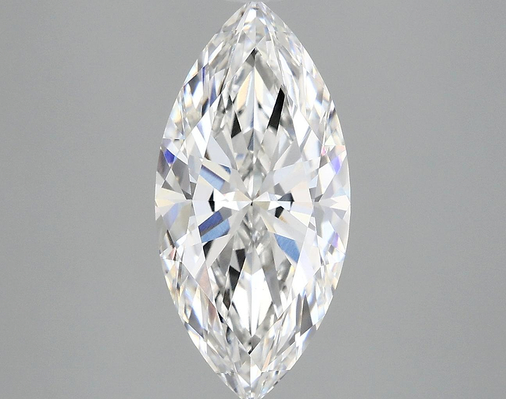 3.07 Carat Marquise Shaped Excellent Cut VS1 IGI Certified Lab Grown Diamond