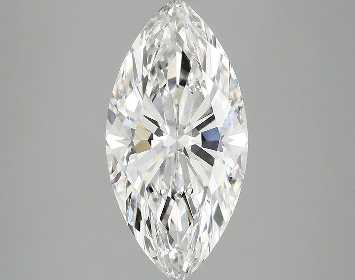 3.08 Carat Marquise Shaped Ideal Cut VS1 IGI Certified Lab Grown Diamond