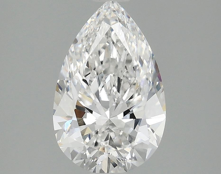 1.97 Carat Pear Shaped Ideal Cut VVS2 IGI Certified Lab Grown Diamond