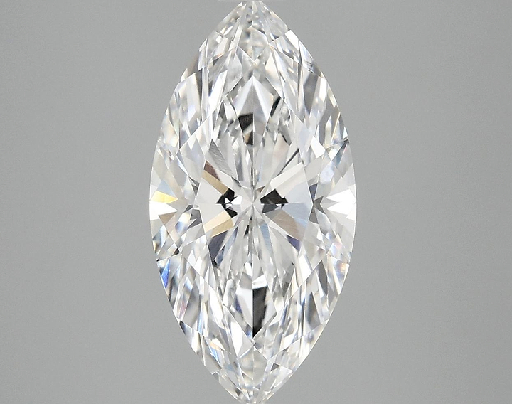 3.03 Carat Marquise Shaped Ideal Cut VS2 IGI Certified Lab Grown Diamond