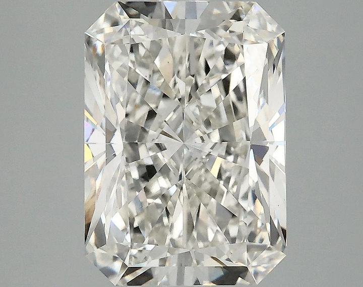 3.92 Carat Radiant Shaped Ideal Cut VVS2 IGI Certified Lab Grown Diamond