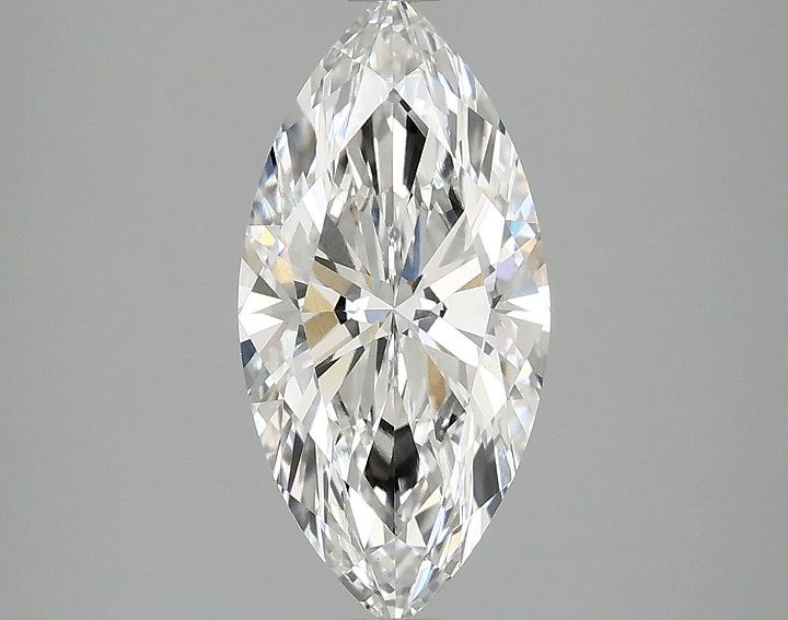 2.09 Carat Marquise Shaped Ideal Cut VVS2 IGI Certified Lab Grown Diamond