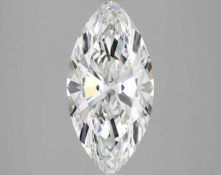 2.04 Carat Marquise Shaped Excellent Cut VS2 IGI Certified Lab Grown Diamond