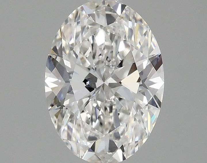 1.45 Carat Oval Shaped Ideal Cut VVS2 IGI Certified Lab Grown Diamond