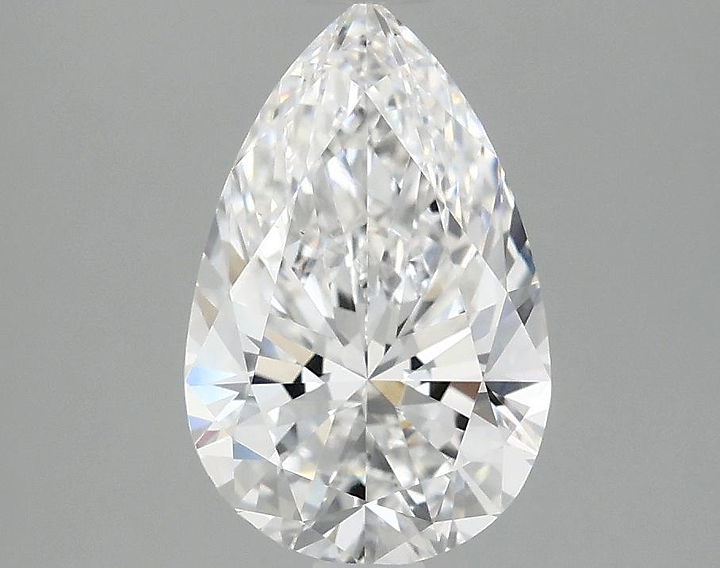 1.96 Carat Pear Shaped Ideal Cut VS1 IGI Certified Lab Grown Diamond