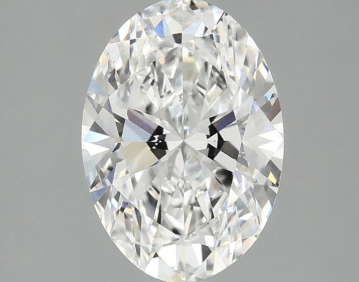 2.03 Carat Oval Shaped Ideal Cut VVS2 IGI Certified Lab Grown Diamond