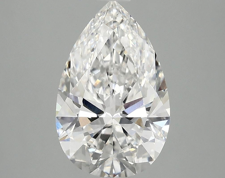 2.4 Carat Pear Shaped Ideal Cut VS1 IGI Certified Lab Grown Diamond