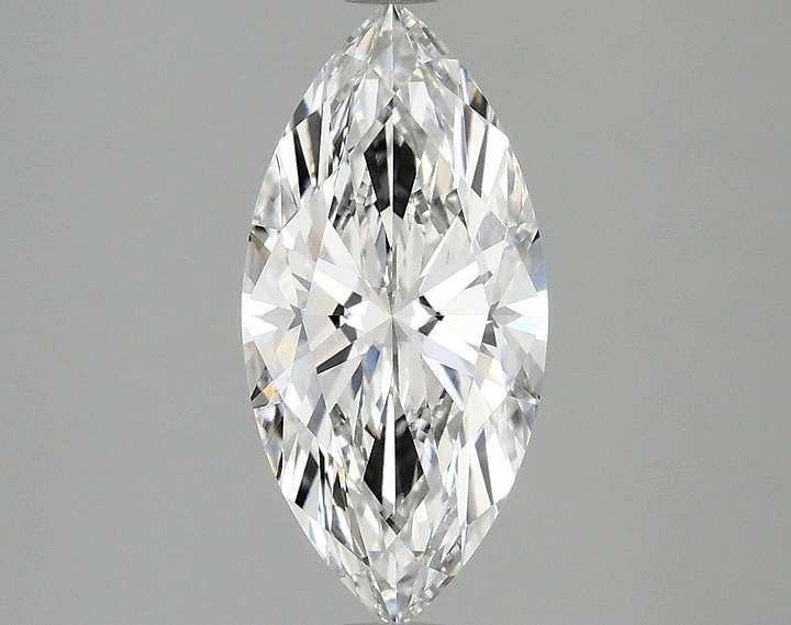 2.04 Carat Marquise Shaped Excellent Cut VS1 IGI Certified Lab Grown Diamond