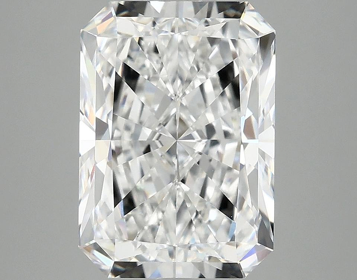4.07 Carat Radiant Shaped Ideal Cut VVS2 IGI Certified Lab Grown Diamond