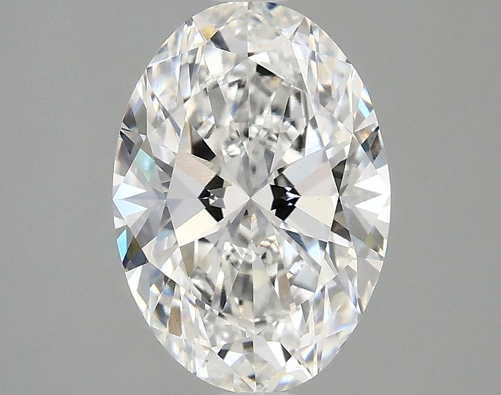 2.05 Carat Oval Shaped Ideal Cut VVS2 IGI Certified Lab Grown Diamond