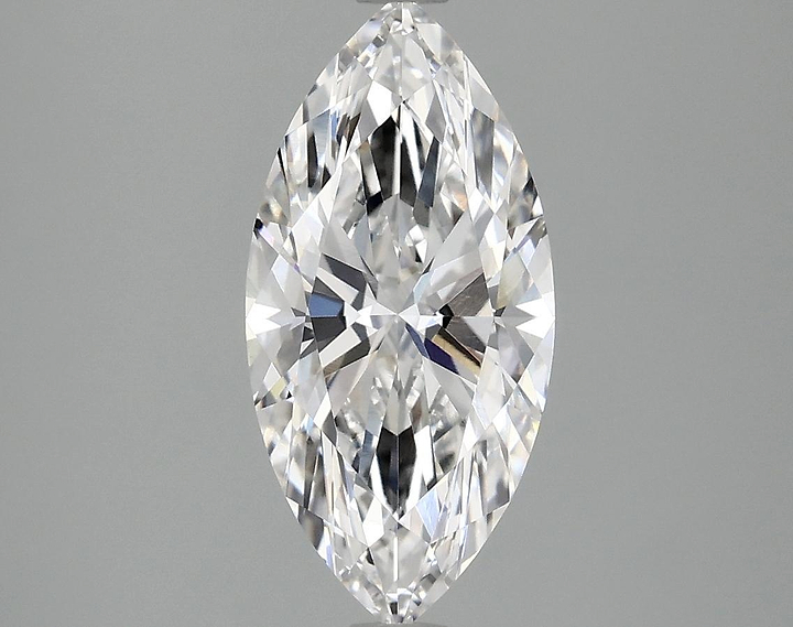2.09 Carat Marquise Shaped Excellent Cut VVS2 IGI Certified Lab Grown Diamond