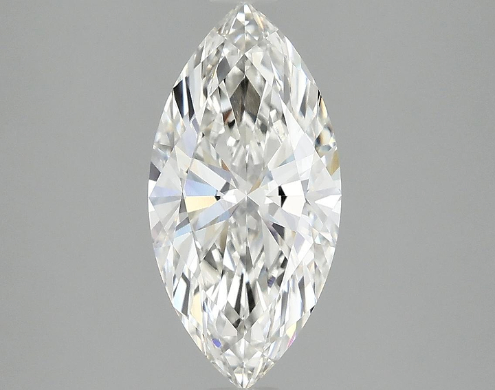 1.97 Carat Marquise Shaped Ideal Cut VVS2 IGI Certified Lab Grown Diamond