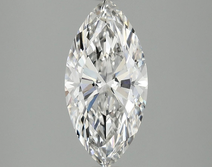2.1 Carat Marquise Shaped Excellent Cut VS1 IGI Certified Lab Grown Diamond
