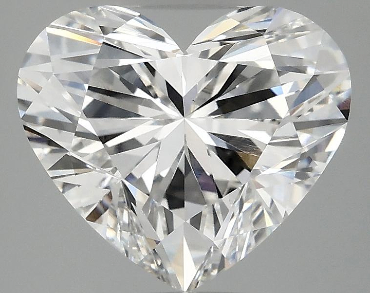 3.07 Carat Heart Shaped Ideal Cut VS1 IGI Certified Lab Grown Diamond