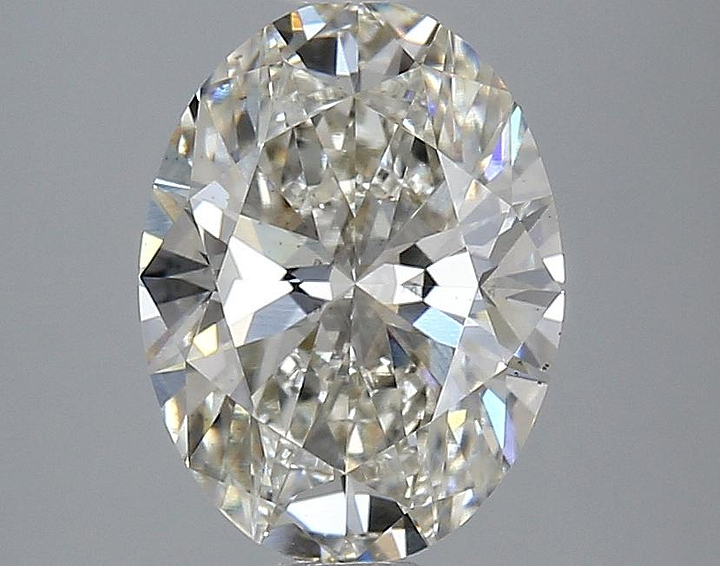 2.54 Carat Oval Shaped Excellent Cut VS2 IGI Certified Lab Grown Diamond