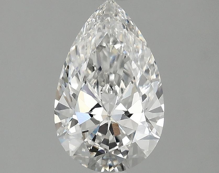 1.28 Carat Pear Shaped Ideal Cut VS1 IGI Certified Lab Grown Diamond
