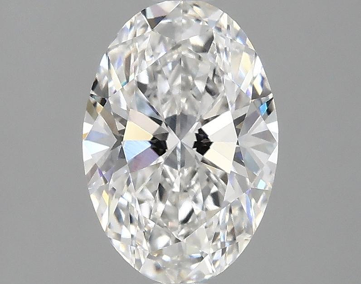1.55 Carat Oval Shaped Ideal Cut VVS2 IGI Certified Lab Grown Diamond