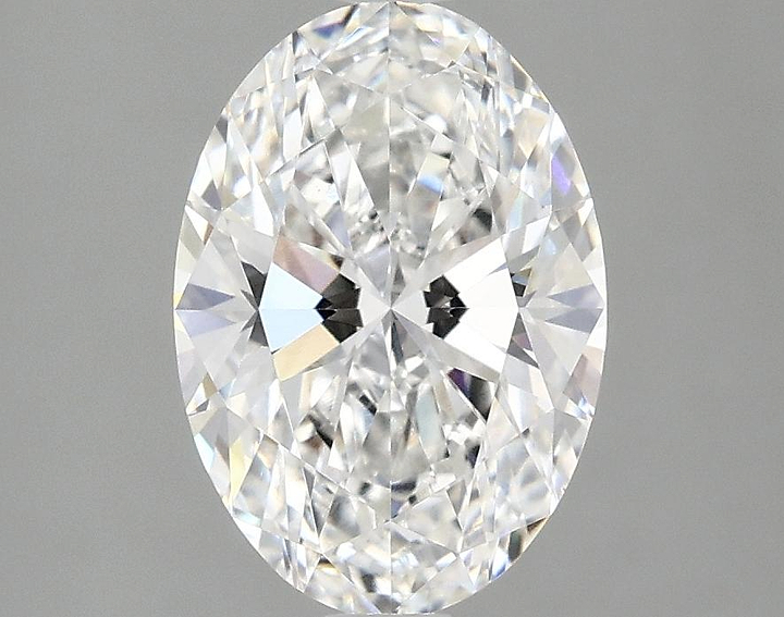 2.02 Carat Oval Shaped Ideal Cut VVS2 IGI Certified Lab Grown Diamond