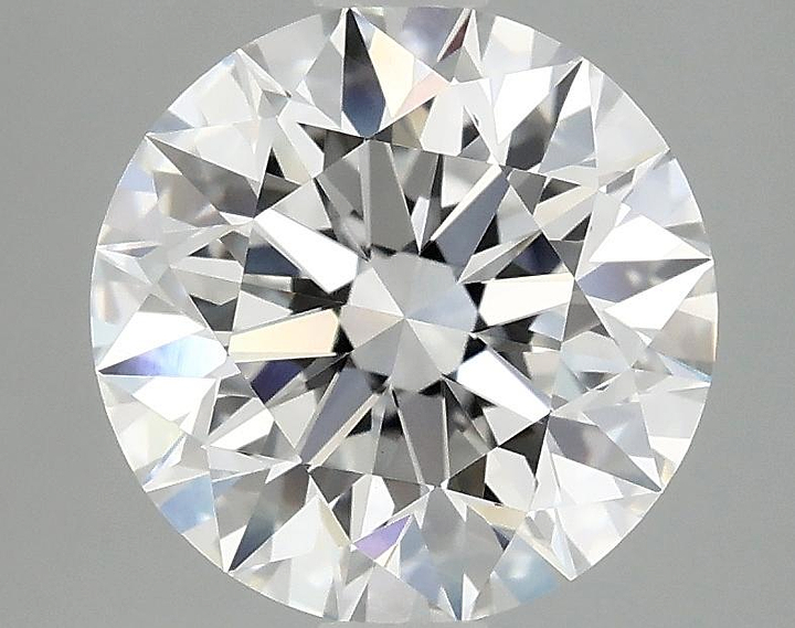 3.04 Carat Round Shaped Excellent Cut VVS2 IGI Certified Lab Grown Diamond