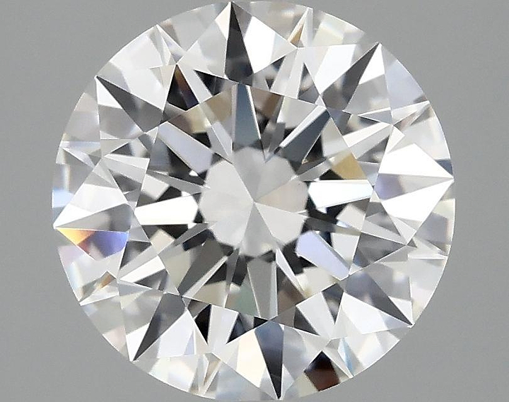 3.1 Carat Round Shaped Excellent Cut VVS2 IGI Certified Lab Grown Diamond