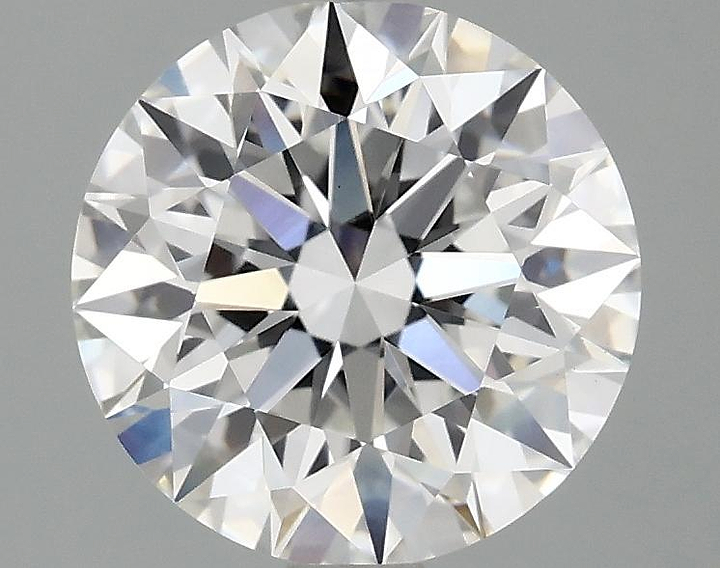 2.56 Carat Round Shaped Excellent Cut VVS2 IGI Certified Lab Grown Diamond