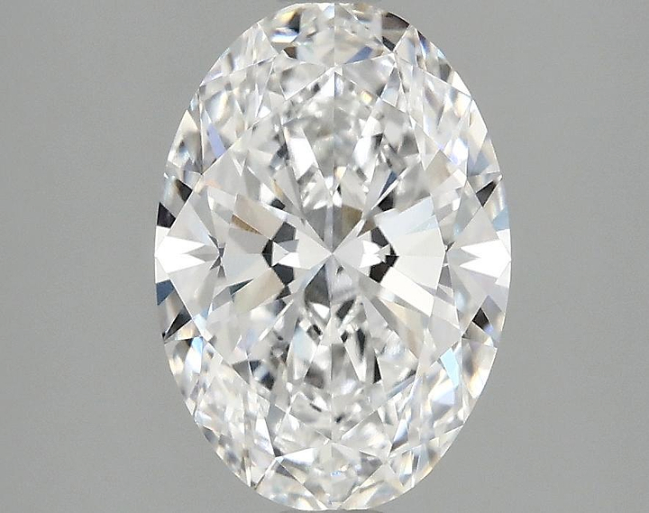 2.05 Carat Oval Shaped Ideal Cut VVS2 IGI Certified Lab Grown Diamond