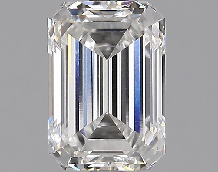 3.09 Carat Emerald Shaped Excellent Cut VS1 IGI Certified Lab Grown Diamond