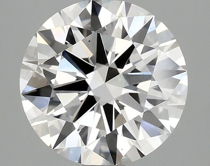 2.06 Carat Round Shaped Ideal Cut VS1 IGI Certified Lab Grown Diamond