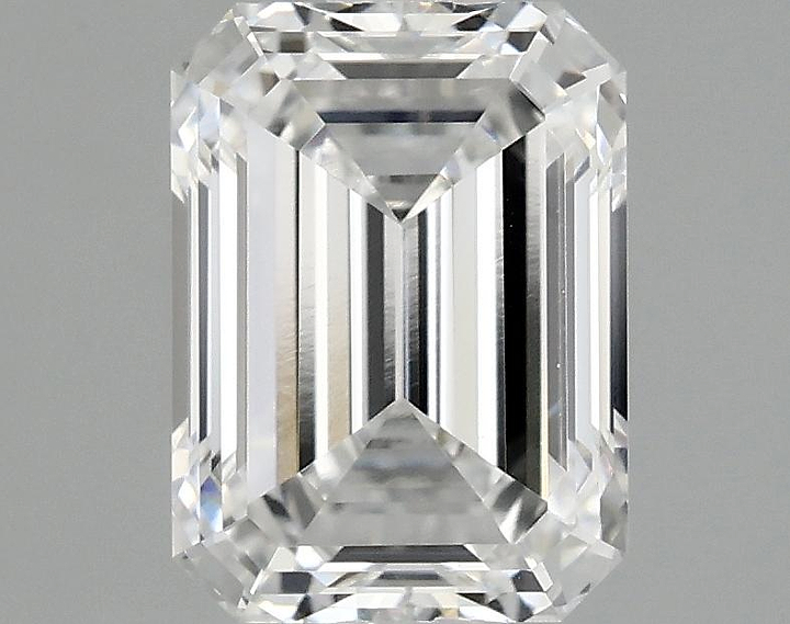1.1 Carat Emerald Shaped Excellent Cut VVS2 IGI Certified Lab Grown Diamond