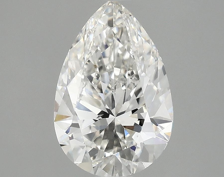 2.1 Carat Pear Shaped Excellent Cut VVS2 IGI Certified Lab Grown Diamond