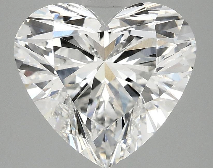 3.03 Carat Heart Shaped Ideal Cut VS1 IGI Certified Lab Grown Diamond