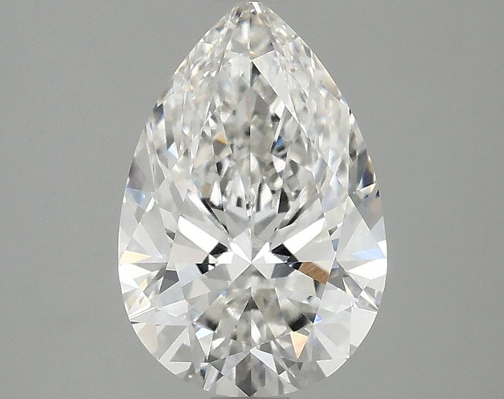 2.04 Carat Pear Shaped Excellent Cut VVS2 IGI Certified Lab Grown Diamond