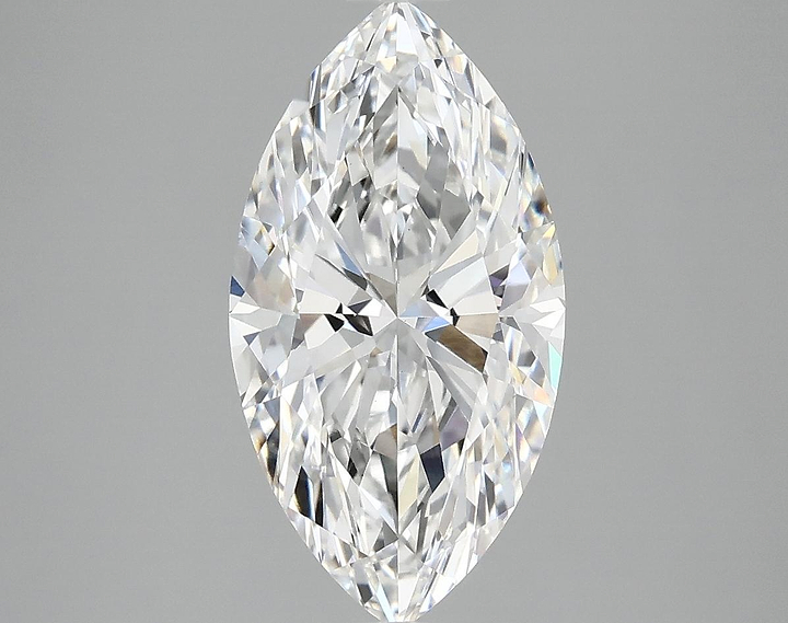 3.06 Carat Marquise Shaped Excellent Cut VS1 IGI Certified Lab Grown Diamond