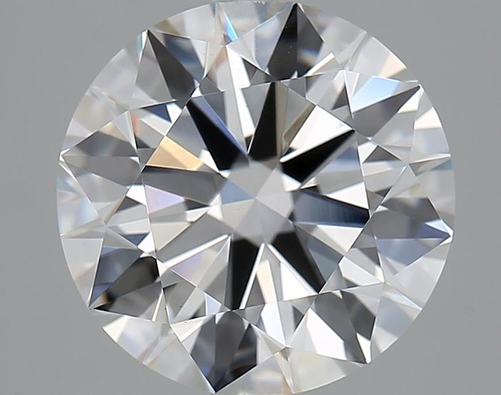 2.4 Carat Round Shaped Excellent Cut VVS2 IGI Certified Lab Grown Diamond