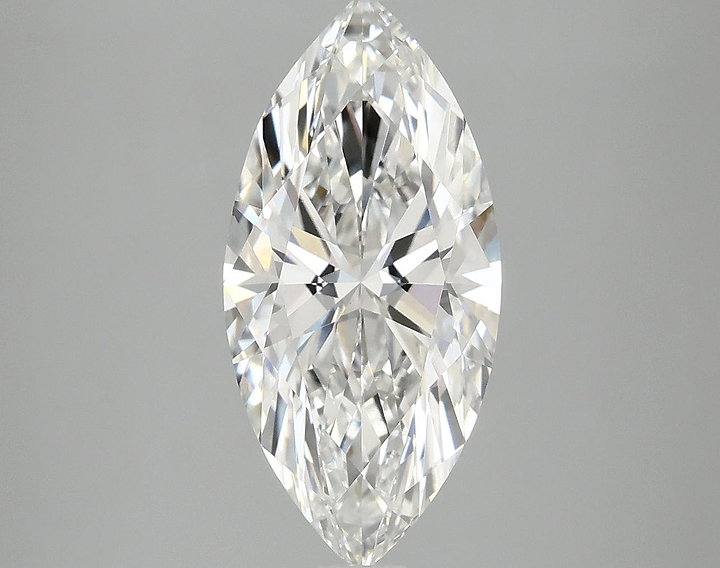 3.01 Carat Marquise Shaped Excellent Cut VVS2 IGI Certified Lab Grown Diamond