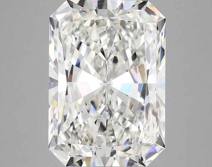 4.08 Carat Radiant Shaped Ideal Cut VVS2 IGI Certified Lab Grown Diamond