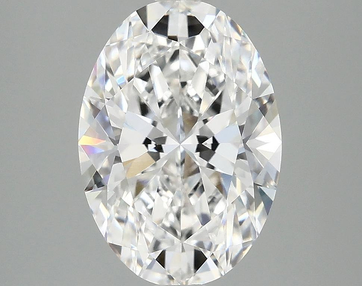 3.07 Carat Oval Shaped Ideal Cut VVS2 IGI Certified Lab Grown Diamond