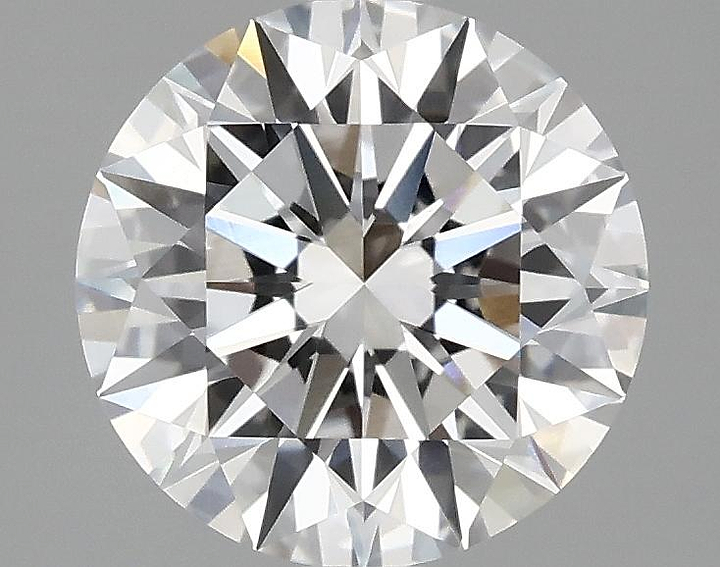 2.52 Carat Round Shaped Ideal Cut VVS2 IGI Certified Lab Grown Diamond