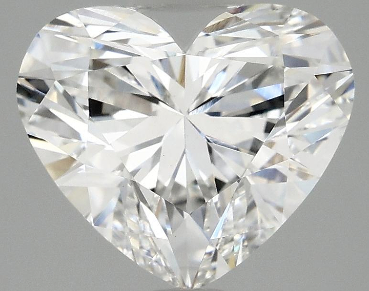 3.09 Carat Heart Shaped Excellent Cut VVS2 IGI Certified Lab Grown Diamond