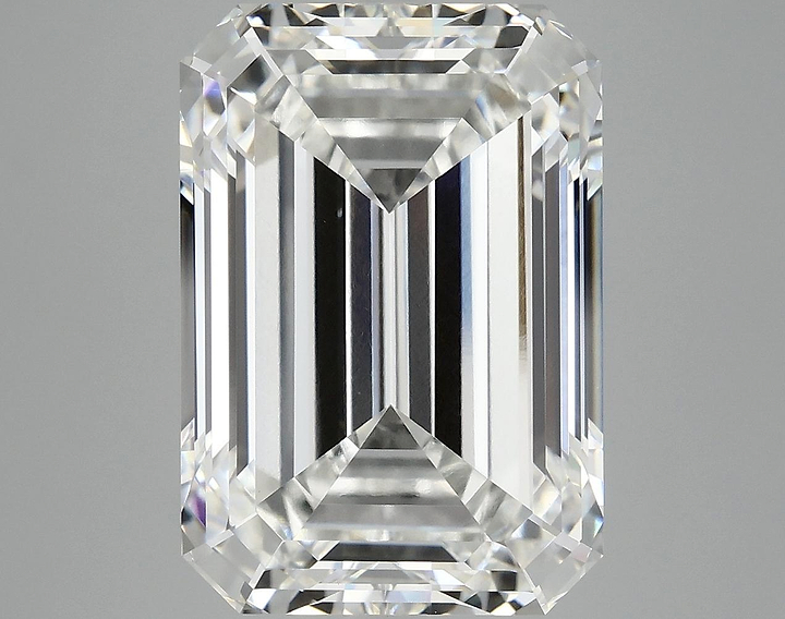 10.24 Carat Emerald Shaped Ideal Cut VVS2 IGI Certified Lab Grown Diamond
