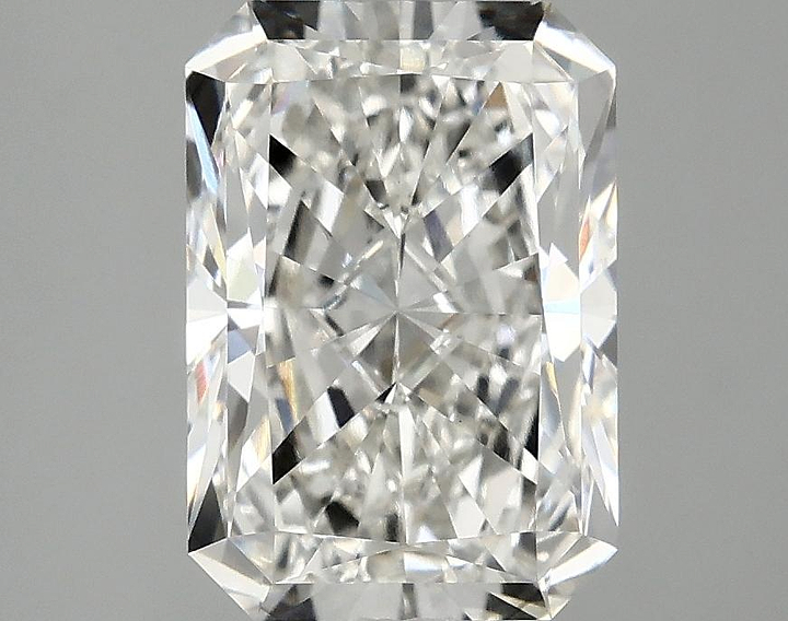 3.08 Carat Radiant Shaped Ideal Cut VVS2 IGI Certified Lab Grown Diamond