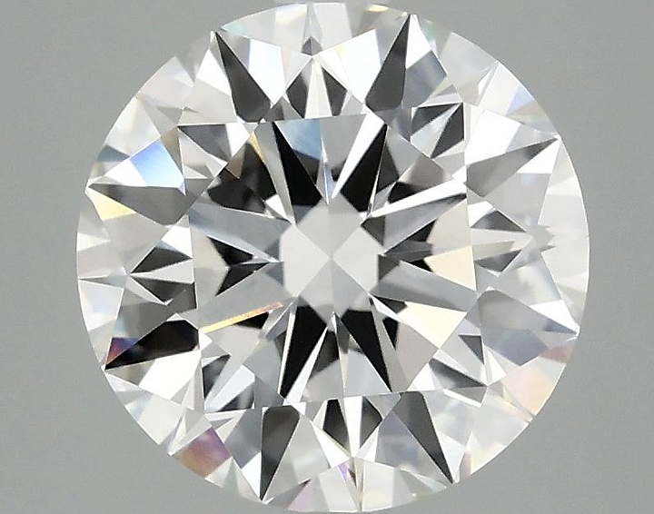 3.07 Carat Round Shaped Ideal Cut VVS2 IGI Certified Lab Grown Diamond