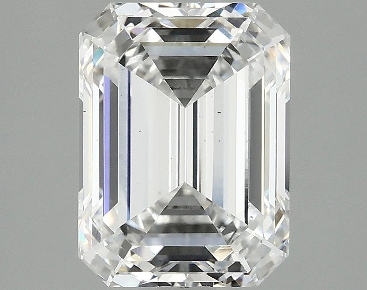 2.91 Carat Emerald Shaped Excellent Cut VS2 IGI Certified Lab Grown Diamond