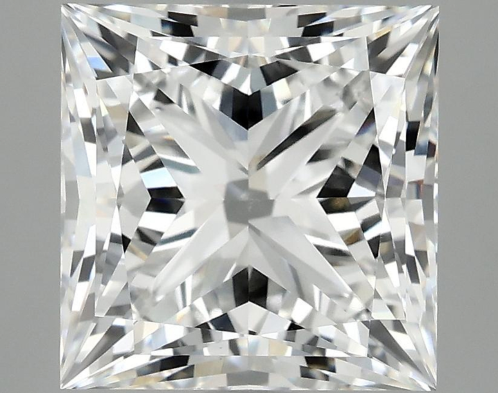 5.0 Carat Princess Shaped Ideal Cut VS1 IGI Certified Lab Grown Diamond