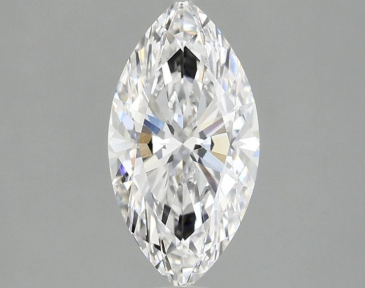 1.55 Carat Marquise Shaped Ideal Cut VVS2 IGI Certified Lab Grown Diamond