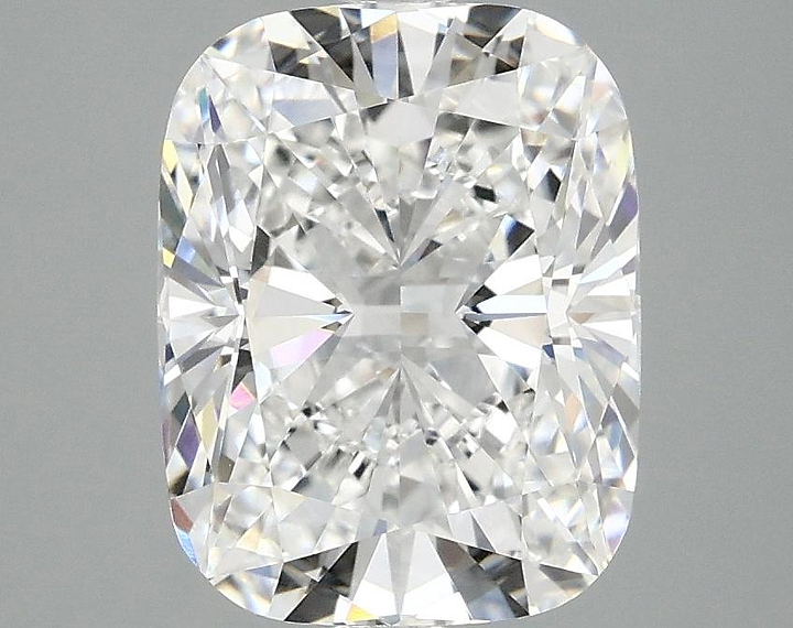 3.09 Carat Cushion Shaped Excellent Cut VVS2 IGI Certified Lab Grown Diamond